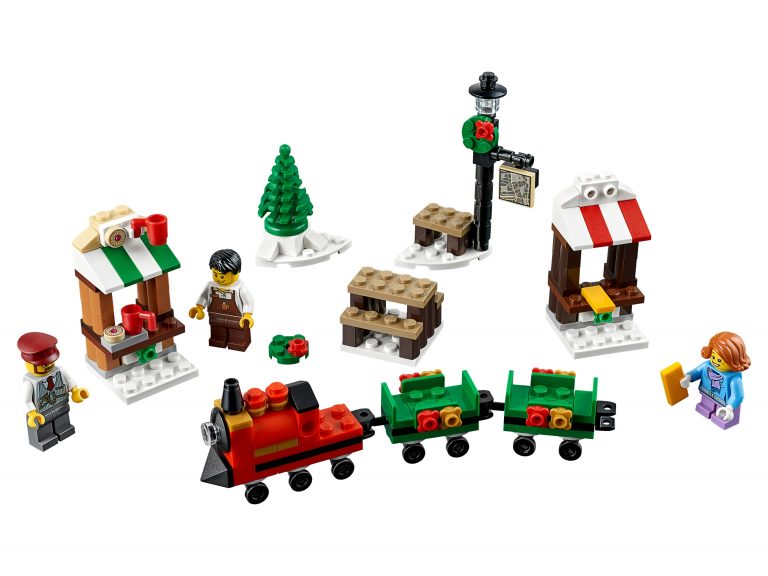 LEGO kerst aanbiedingen LEGO kerstkrans en kerstballen