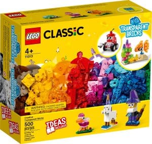 LEGO Creatieve transparante stenen 11013