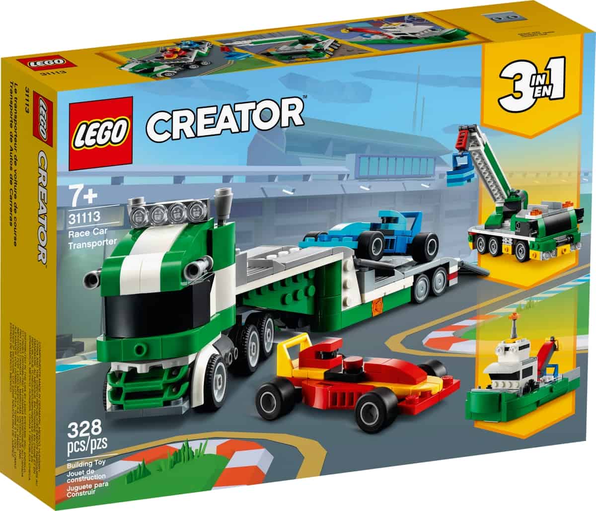 Lego 31113 Racewagen Transportvoertuig