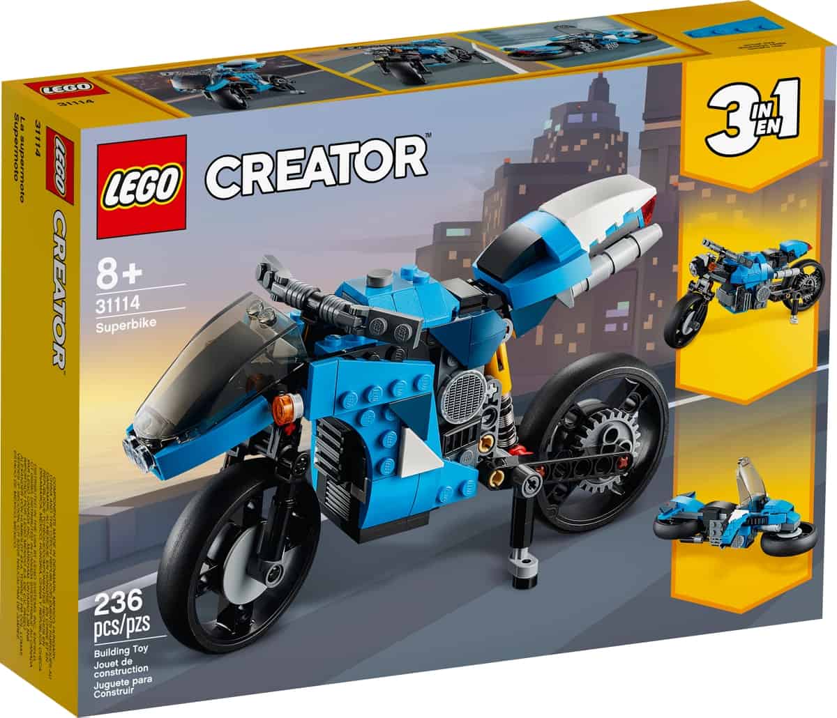 Lego 31114 Snelle Motor