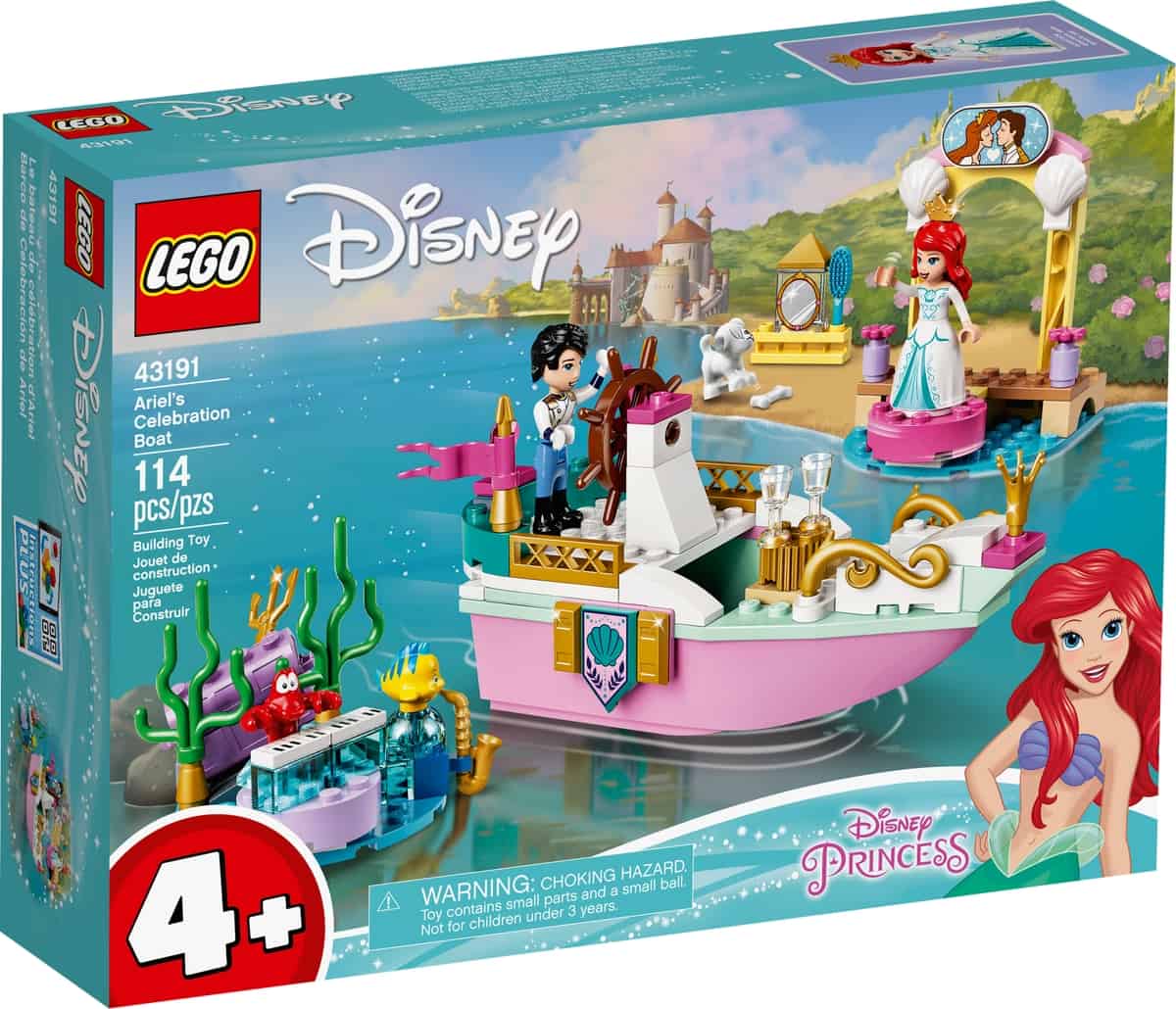 Lego 43191 Ariels Feestboot