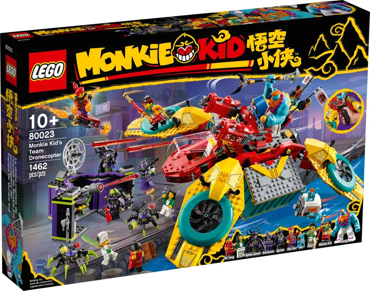 lego 80023 monkie kids team dronecopter