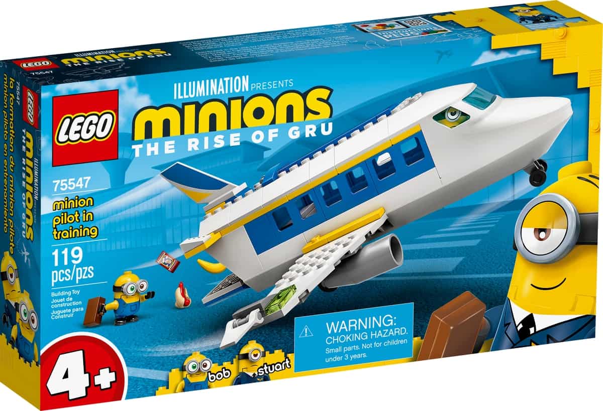 lego 75547 training van minion piloot