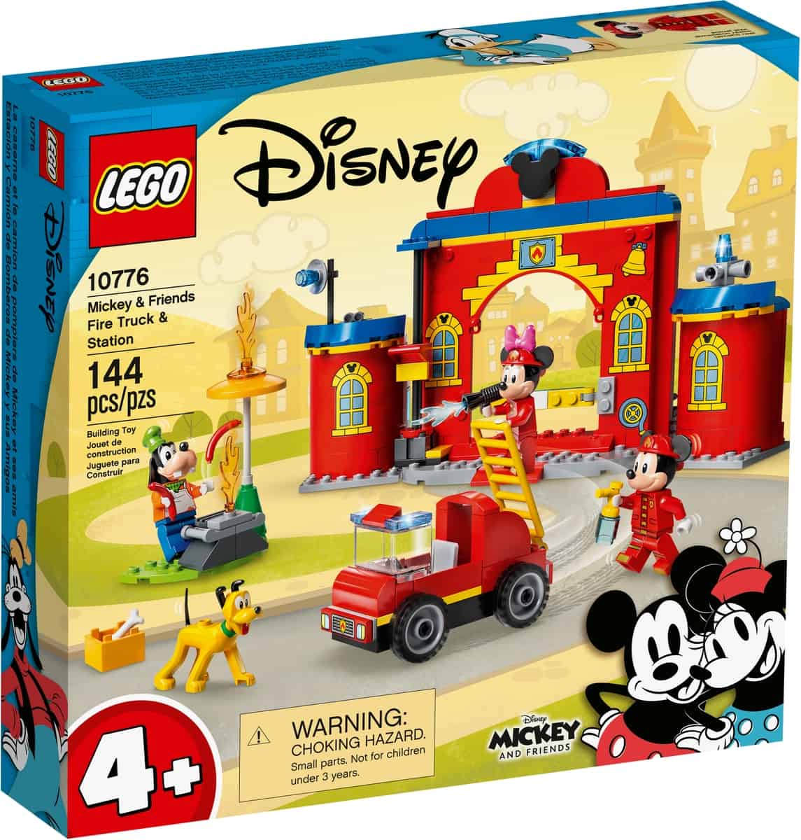 Lego 10776 Mickey Friends Brandweerkazerne Auto