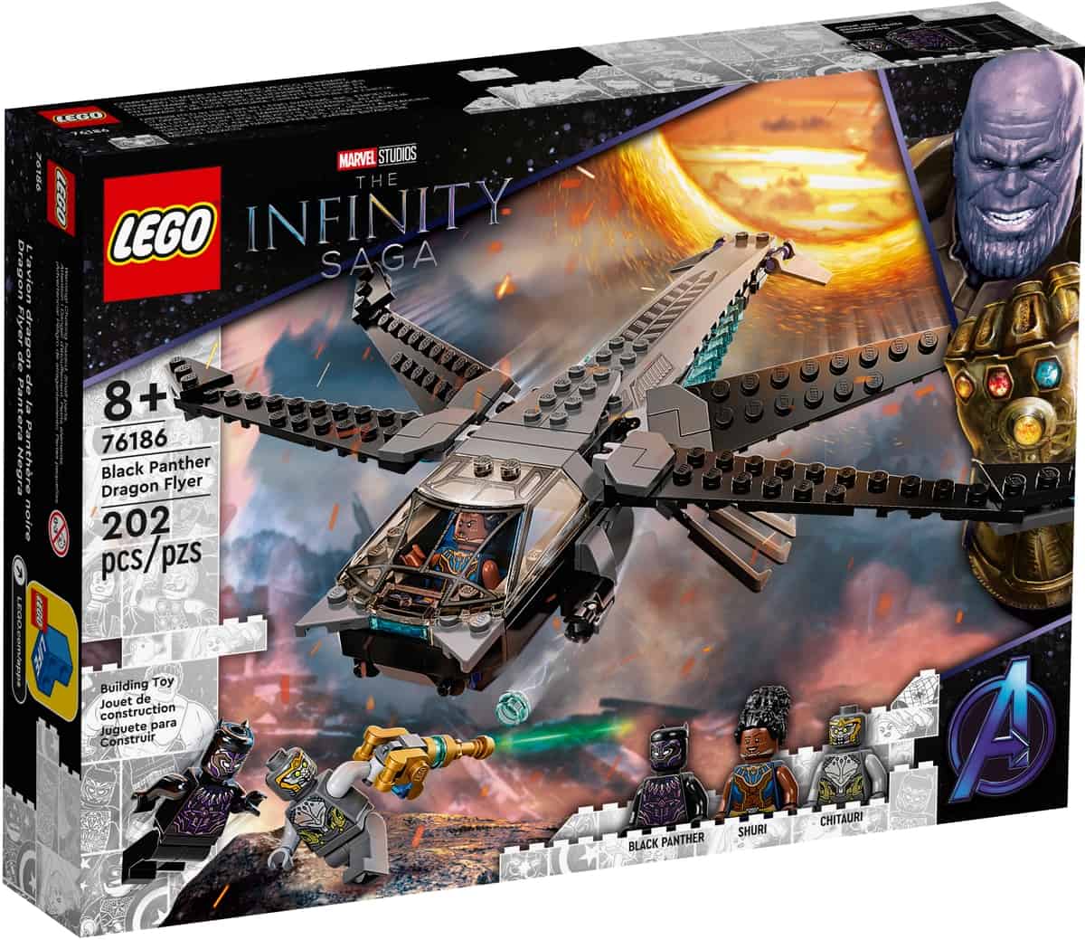 Lego 76186 Black Panther Dragon Flyer