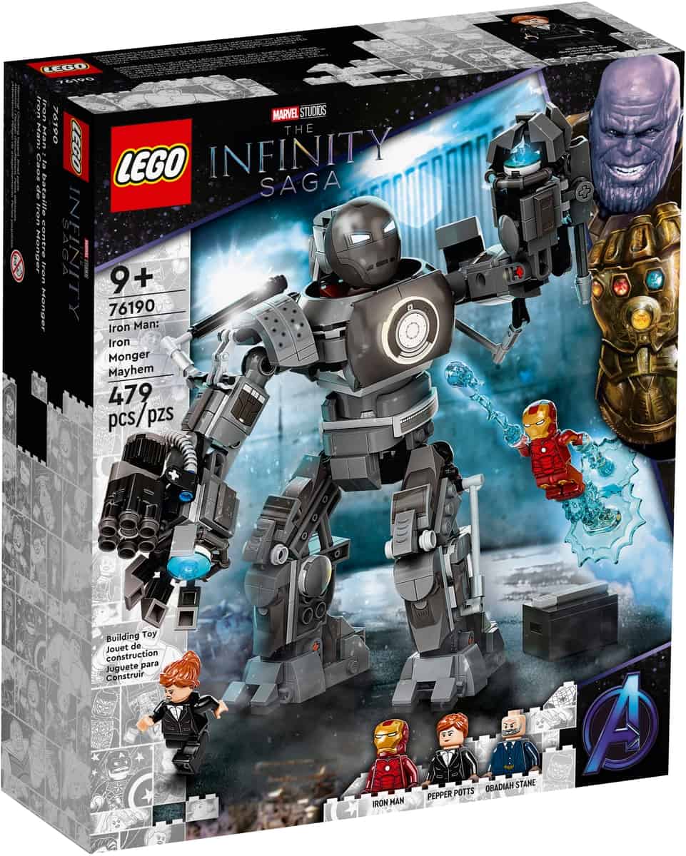 Lego 76190 Iron Man Iron Monger Mayhem