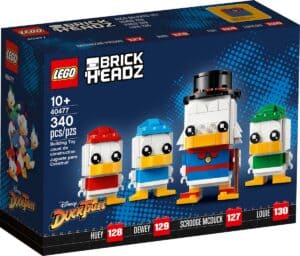 LEGO Dagobert Duck, Kwik, Kwek en Kwak 40477