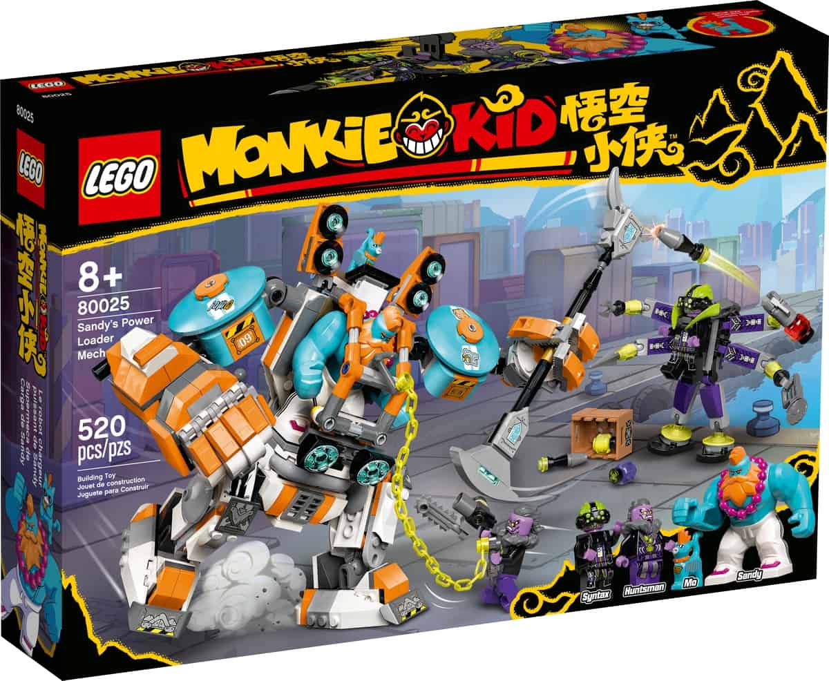 lego 80025 sandys power loader mecha