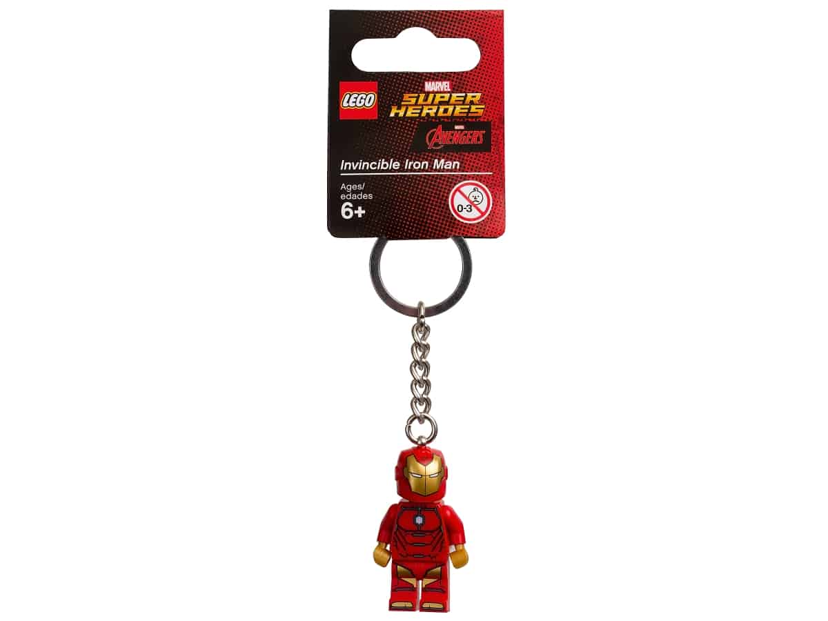 lego 853706 marvel super heroes onoverwinnelijke iron man sleutelhanger