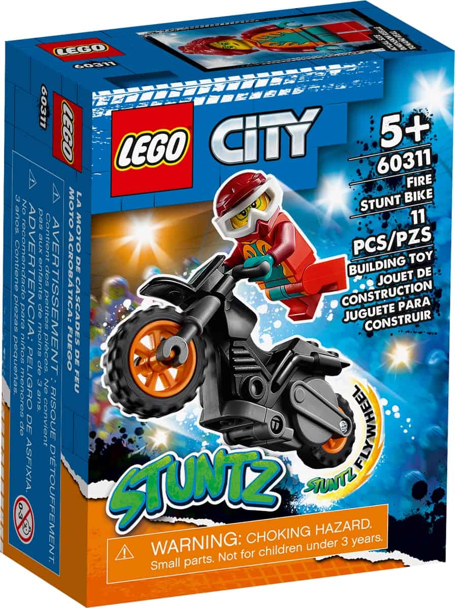 Lego 60311 Vuur Stuntmotor