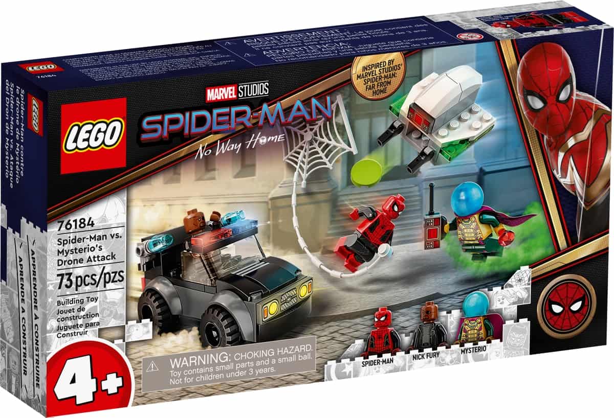 lego 76184 spider man vs mysterio droneaanval