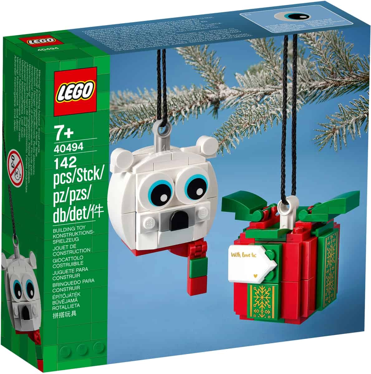 lego 40494 ijsbeer en cadeau pakket