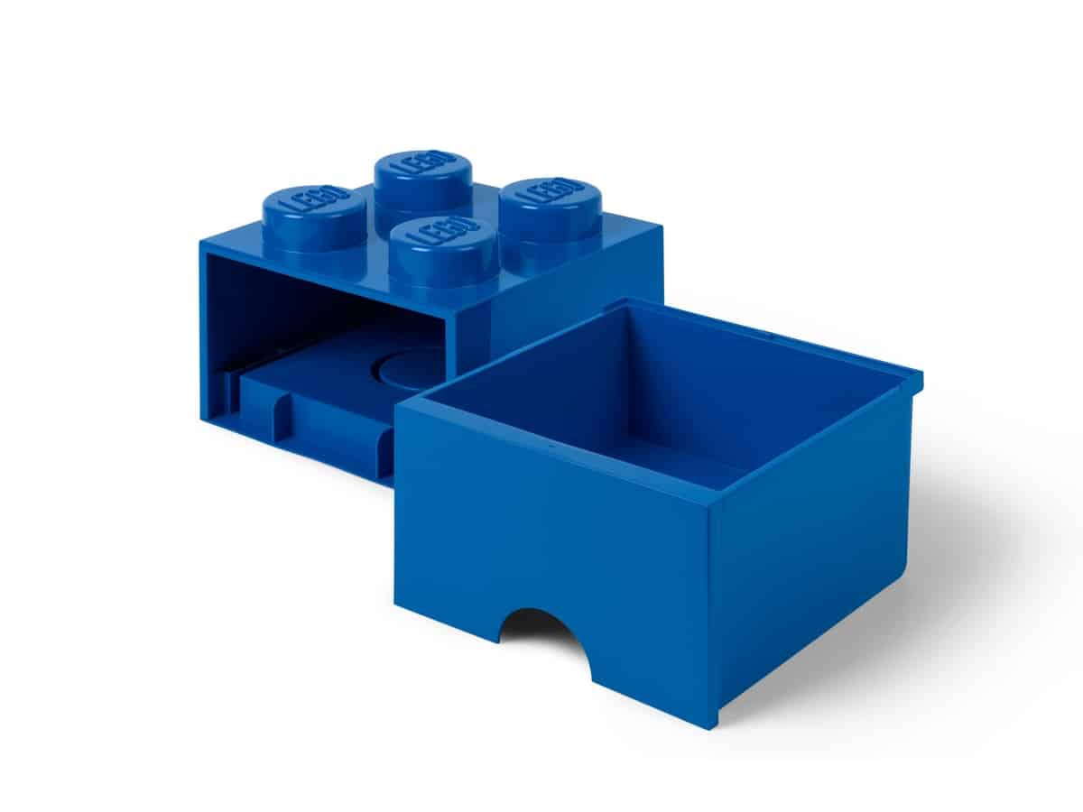 lego 5006130 blauwe opbergsteen met 4 noppen