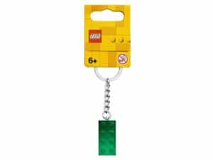 LEGO 854083 2×4 groene metallic sleutelhanger