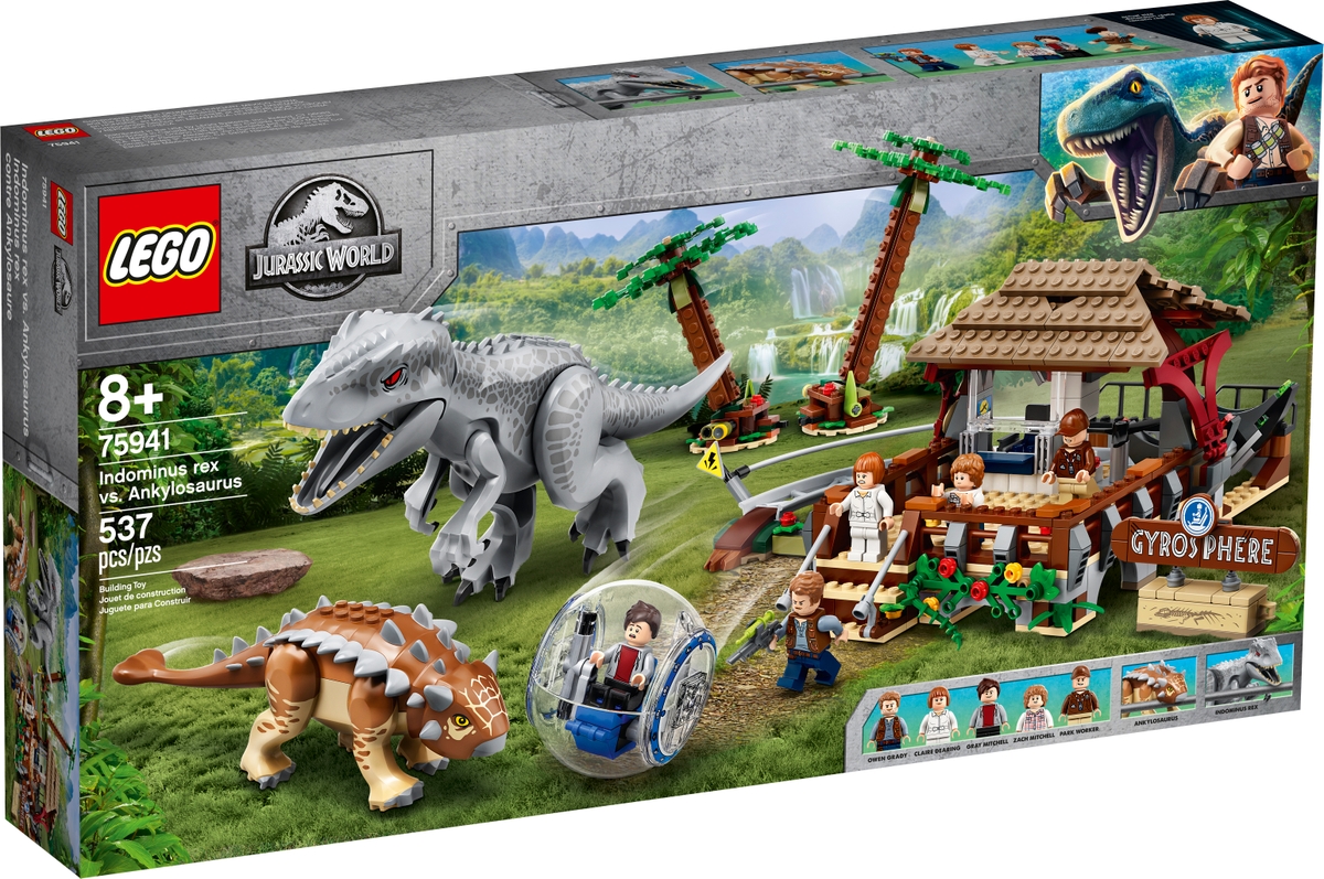 LEGO 75941 Indominus Rex vs. Ankylosaurus