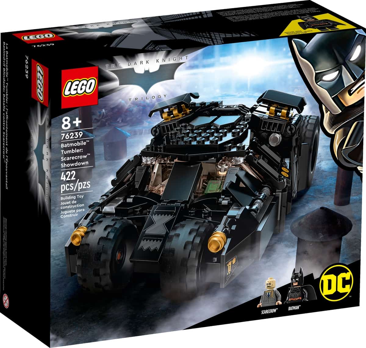 Lego 76239 Dc Batman Batmobile Tumbler Scarecrow Krachtmeting