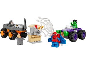 LEGO Hulk vs. Rhino truck duel 10782