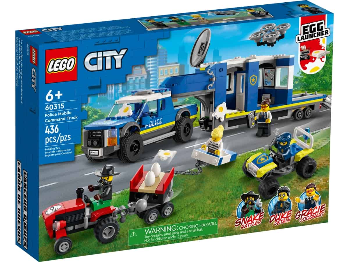 Lego 60315 Mobiele Commandowagen Politie