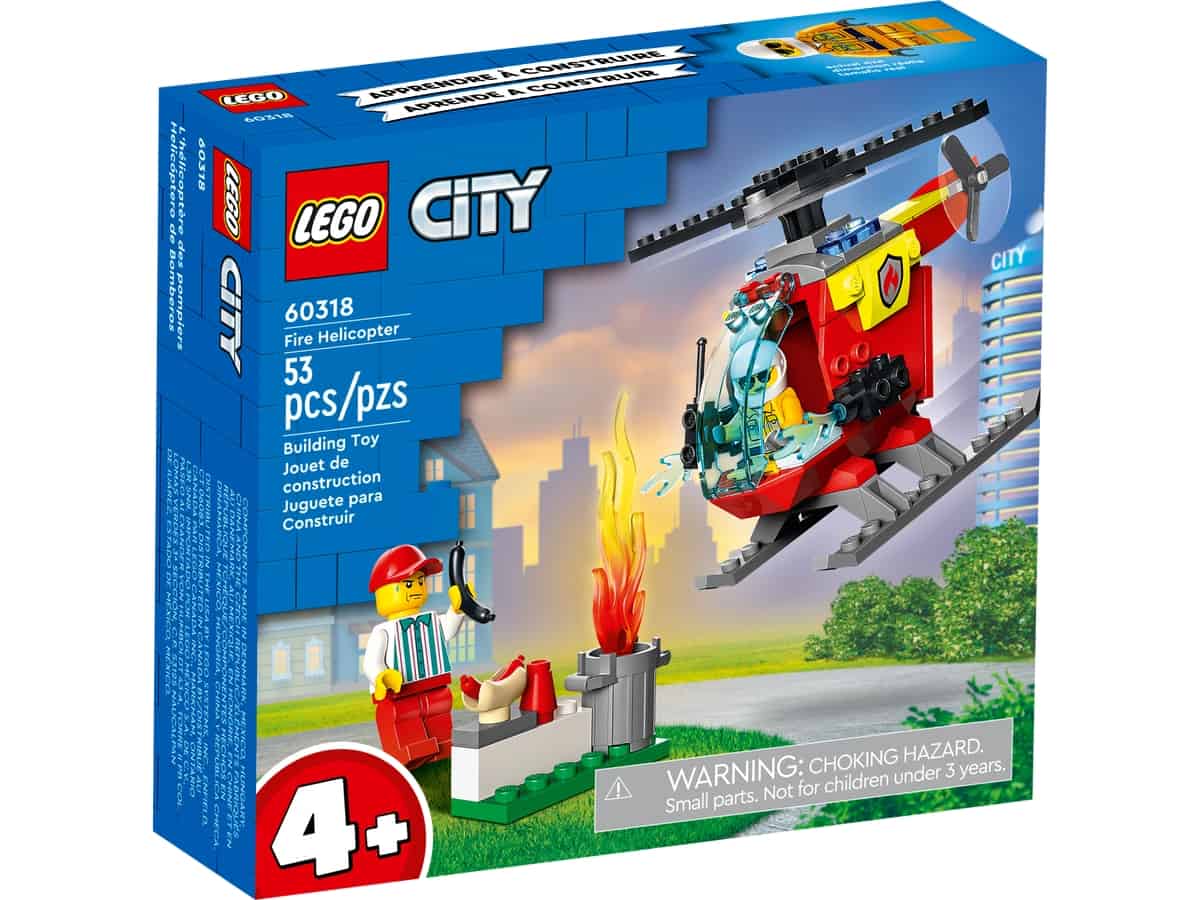 Lego 60318 Brandweerhelikopter