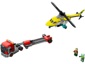 LEGO Reddingshelikopter transport 60343