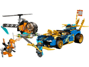 LEGO Jay en Nya’s racewagen EVO 71776