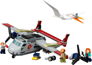 LEGO Quetzalcoatlus vliegtuighinderlaag 76947