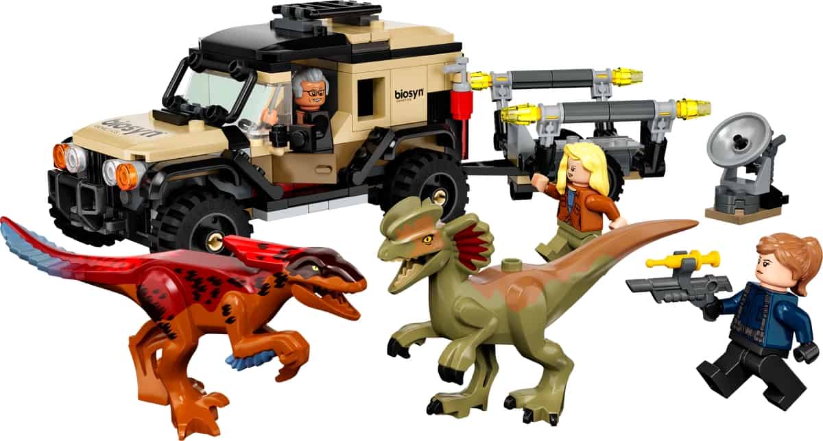 LEGO Pyroraptor & Dilophosaurus transport 76951