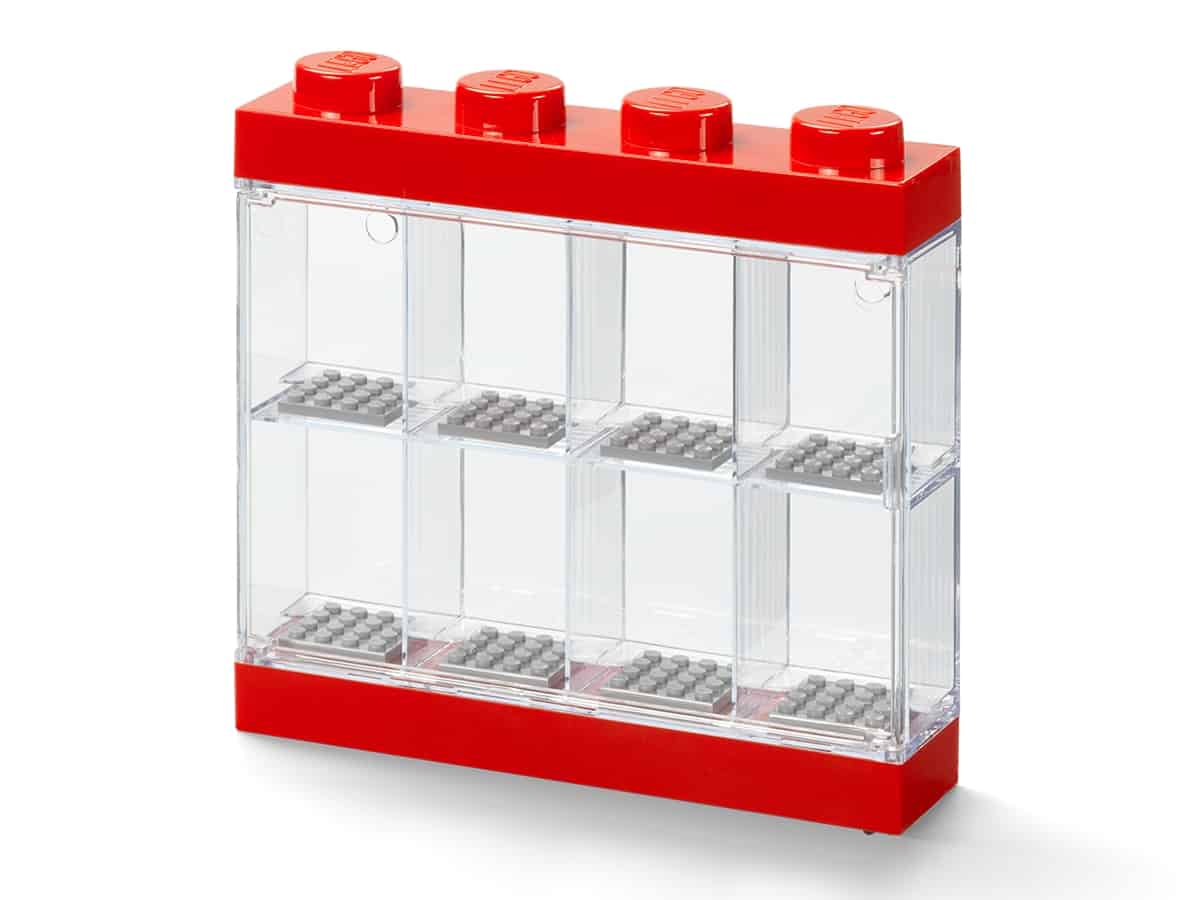 Lego 5006151 Displaydoos Voor 8 Minifiguren Rood