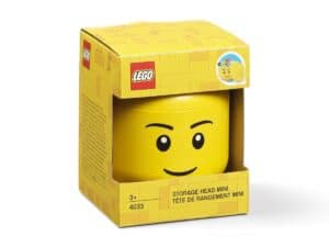 LEGO Mini-jongensopberghoofd – felgeel 5006258