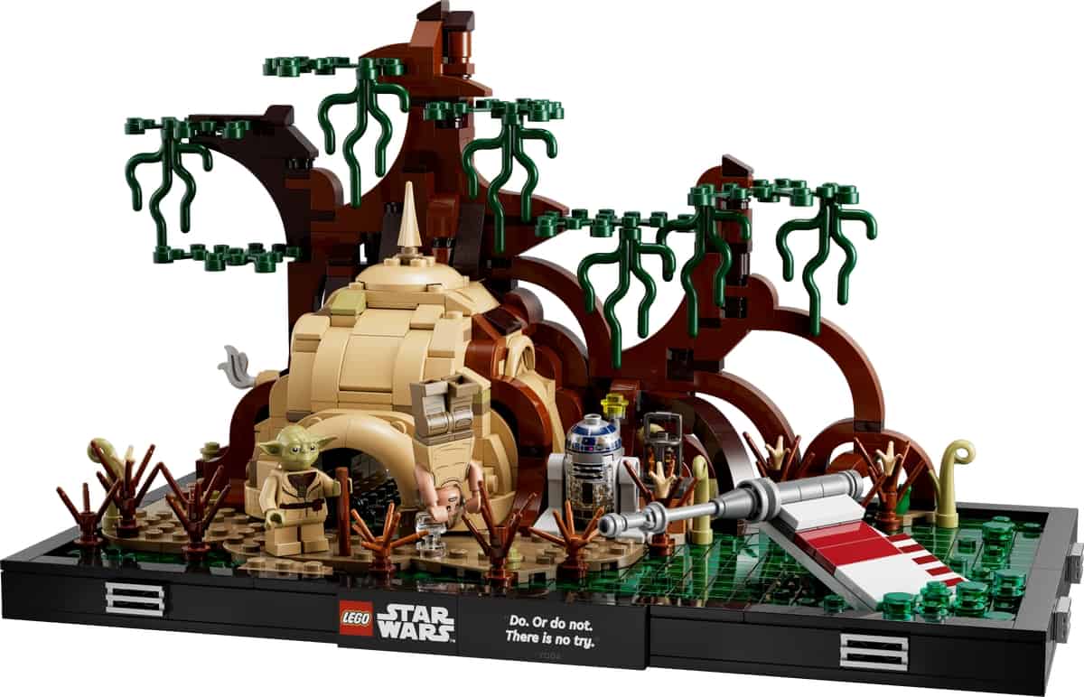 Lego 75330 Jedi Training Op Dagobah Diorama