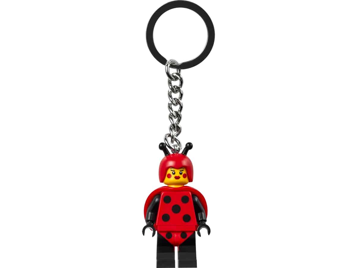 Lego 854157 Meisje In Lieveheersbeestjespak Sleutelhanger