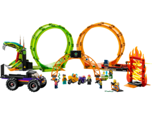 LEGO Dubbele looping stuntarena 60339