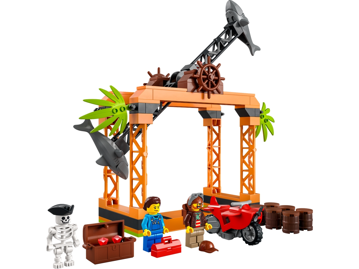 lego 60342 de haaiaanval stuntuitdaging