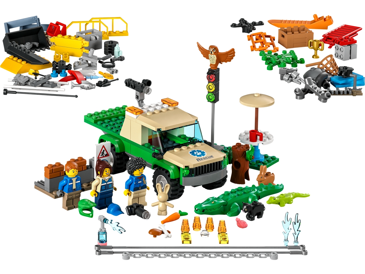 Lego 60353 Wilde Dieren Reddingsmissies