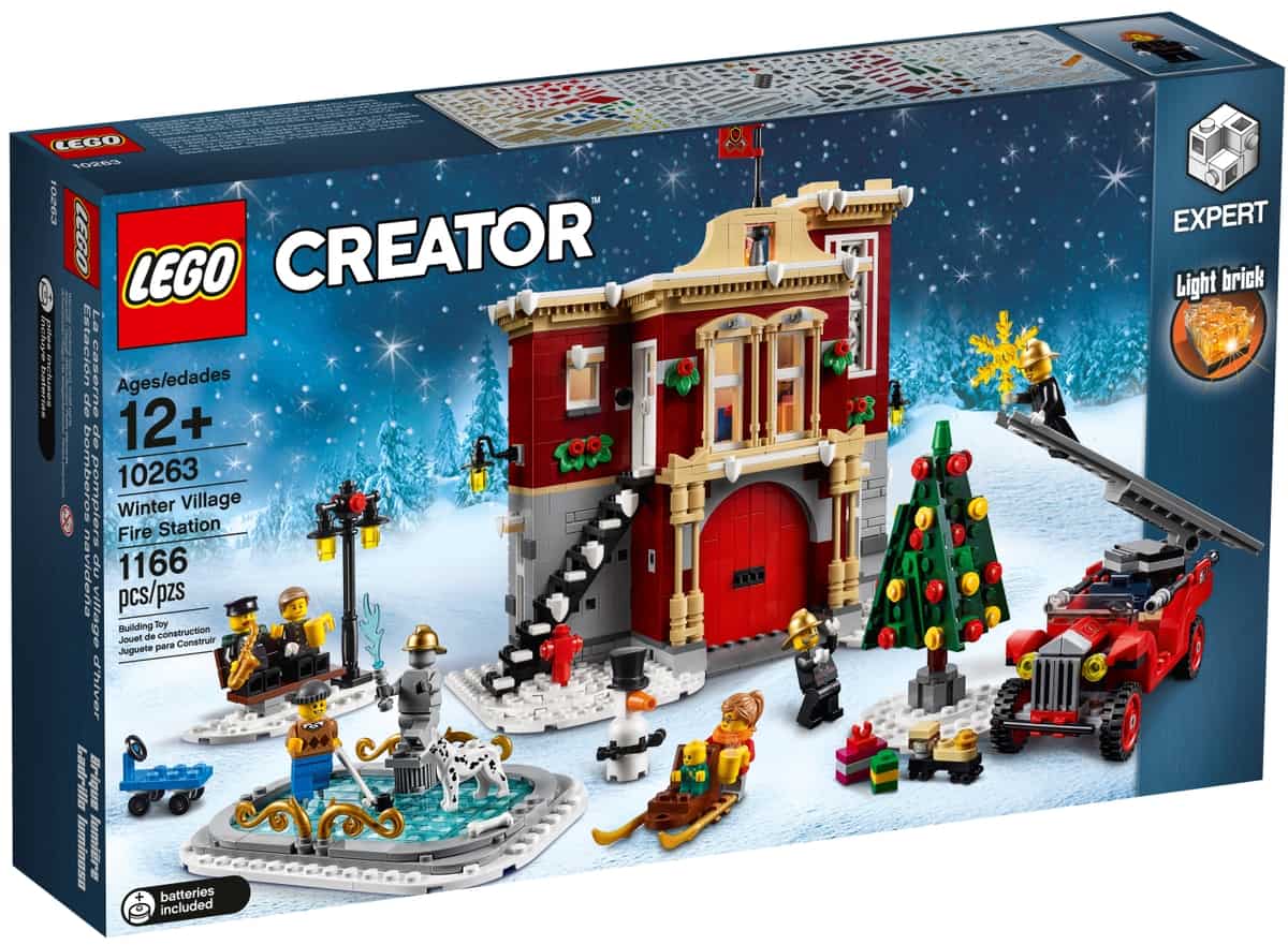 Leerling moeilijk schakelaar LEGO 10263 Brandweerkazerne in winterdorp – € 129,90