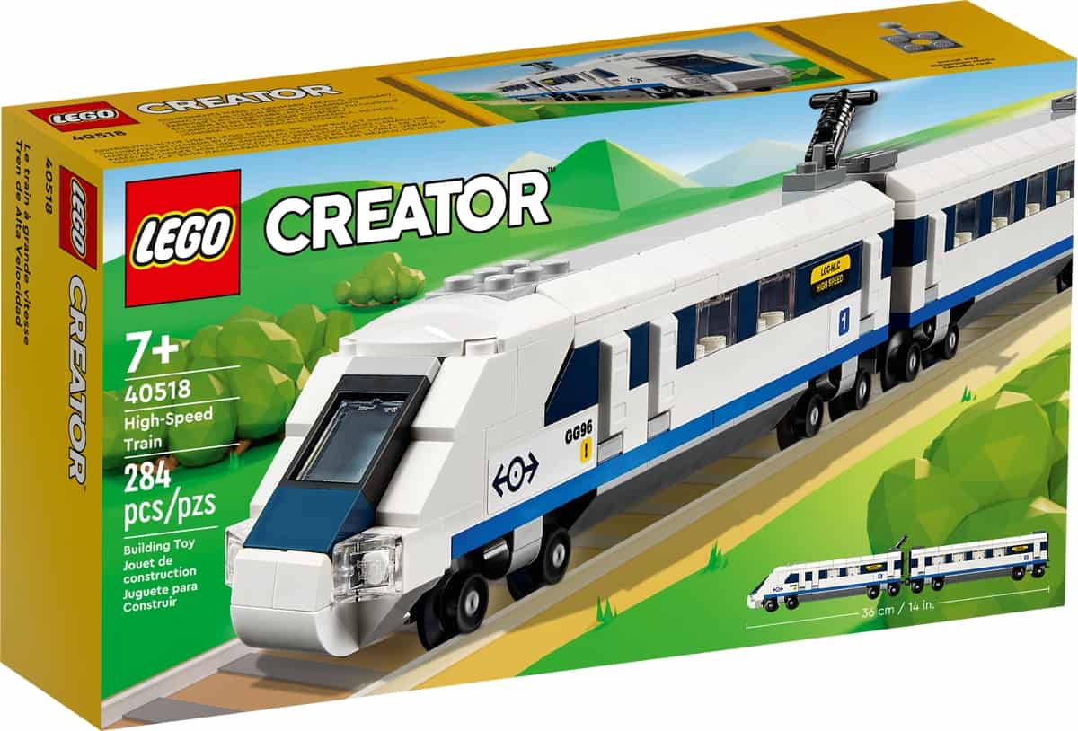 Lego 40518 Hogesnelheidstrein