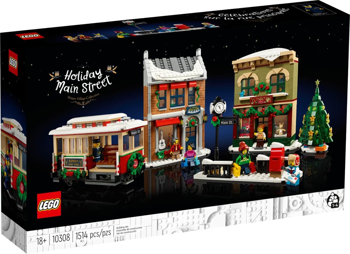 Lego 10308 Kerst Dorpsstraat