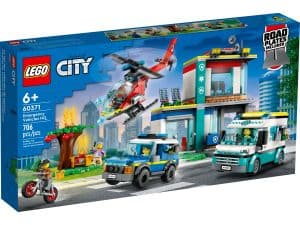 LEGO Hoofdkwartier van hulpdienstvoertuigen 60371
