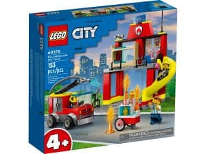 LEGO De Brandweerkazerne en de Brandweerwagen 60375