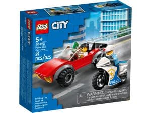 LEGO Achtervolging auto op politiemotor 60392