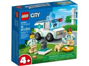 LEGO Dierenarts reddingswagen 60382