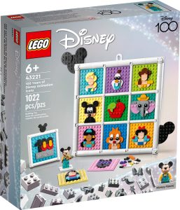 LEGO 100 jaar Disney animatiefiguren 43221