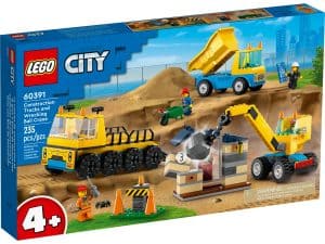 LEGO Kiepwagen, bouwtruck en sloopkraan 60391