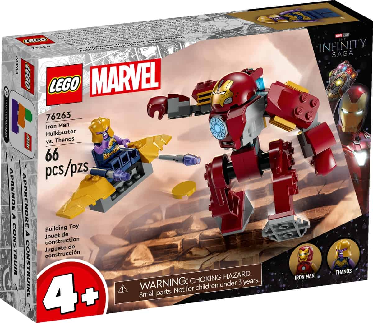 LEGO Iron Man Hulkbuster vs. Thanos 76263