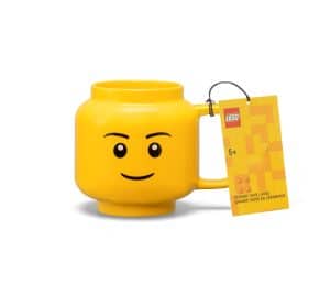 LEGO Grote keramische mok met jongenshoofd 5007875