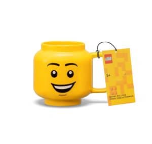 LEGO Grote keramische mok met vrolijk jongenshoofd 5007877