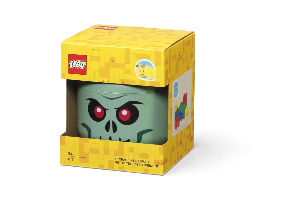 Small Skeleton Storage Head Green 5007888