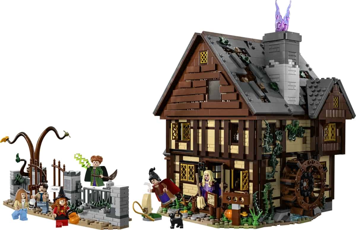 LEGO Disney Hocus Pocus: het huisje van de Sanderson-zussen 21341