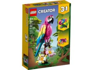 LEGO Exotische roze papegaai 31144