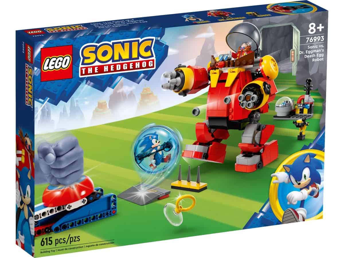 LEGO Sonic vs. Dr. Eggmans eirobot 76993